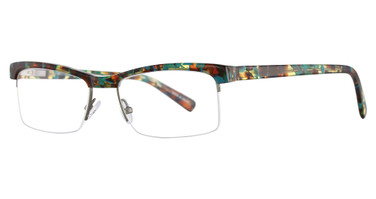 Paradox Eyeglasses P5017 Brown & Yellow & Blue/10