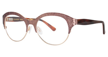 Leon Max Eyeglasses Leon Max 6017 Rose Gold/12