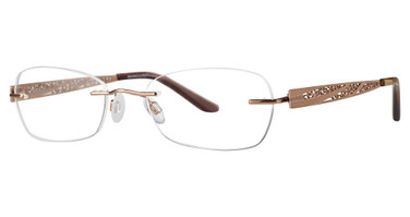 Invincilites By Zyloware® Eyeglasses Invincilites Zeta 102 Taupe/202