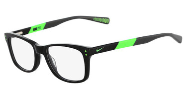 Nike Eyeglasses NIKE 5538 BLACK-FLASH LIME/001