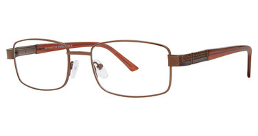 Gotham Eyeglasses Gotham Premium Steel 6 Brown/Brown