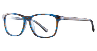 Easyclip Eyeglasses EC397 Blue & Orange/50