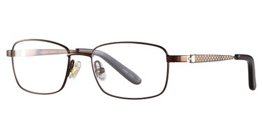 Easyclip Eyeglasses EC398 Satin Brown/10