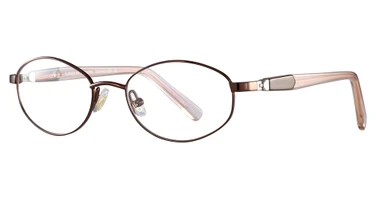 Easyclip Eyeglasses EC399 Shiny Dark Brown/10