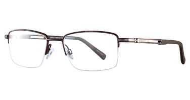 Easyclip Eyeglasses EC408 Satin Dark Brown/10