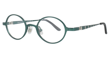 Easyclip Eyeglasses EC429 Satin Teal/60