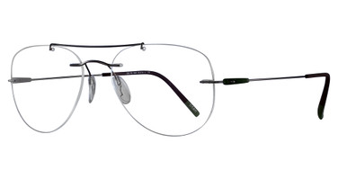 Silhouette Eyeglasses 5500 BG Ruthenium/Palm/6560