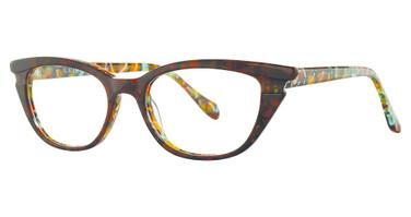 Leon Max Eyeglasses Leon Max 4045 Brown Multi/74