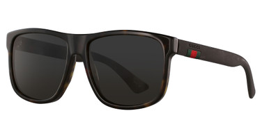 Gucci Eyeglasses GG0010S Avana-Brown-Grey/003