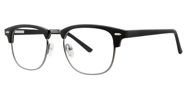 Modern Times Eyeglasses Classic Black Matte/Gunmetal