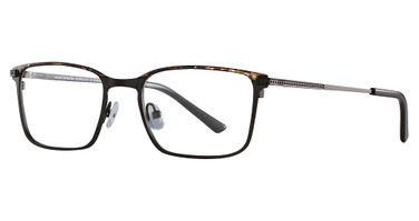 Takumi Eyeglasses TK1066 Matt Black & Demi Amber/90