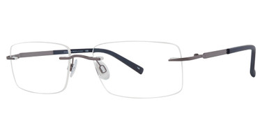 Invincilites By Zyloware® Eyeglasses Invincilites Zeta 106 Gunmetal/58