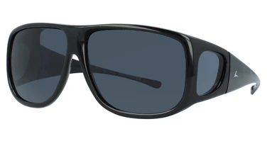 Hilco Eyeglasses LEADER FITOVER: NANTUCKET Shiny Black