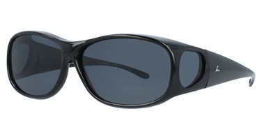 Hilco Eyeglasses LEADER FITOVER: CORVO Shiny Black