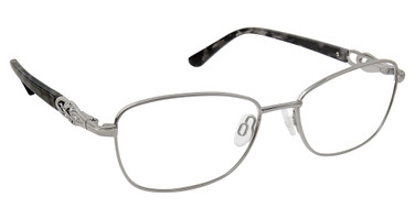 Superflex Eyeglasses SF-530 SILVER BLACK/1