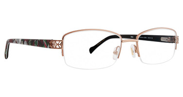Vera Bradley Eyeglasses VB Diane Bordeaux Blooms/BDB