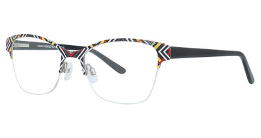 Takumi Eyeglasses TK1089 Black & White & Red & Yellow & Green/90