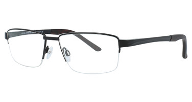 MICHAEL ADAMS Eyeglasses MA-627 MATT BLACK