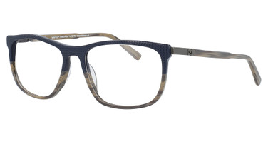 Easyclip Eyeglasses EC488 Navy & Grey Marbled/50