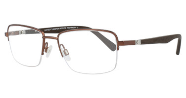 Easyclip Eyeglasses EC472 Satin Dark Brown/10