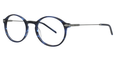 Takumi Eyeglasses TK1093 Dark Blue Marbled/50