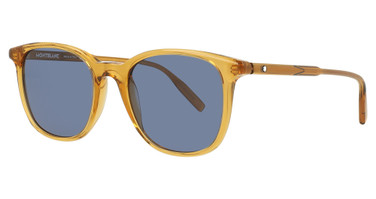 Montblanc Eyeglasses MB0006S YELLOW-YELLOW-BLUE/FFKFK443