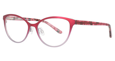 Easyclip Eyeglasses EC498 Dark Pink & Steel/30