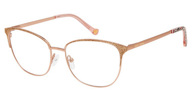 BETSEY JOHNSON Eyeglasses GLISTER GOLD/GLD