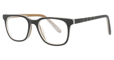 Casey's Cove Eyeglasses 164 MATT BLACK/BROWN