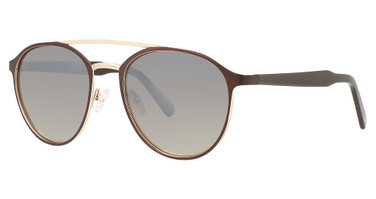 Divaldi Eyeglasses DV0108 Gold & Burgundy/10