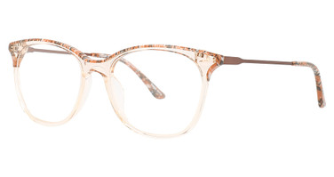 Takumi Eyeglasses TK1121 Brown Marbled & Crystal Light Brown/Matt Brown/10