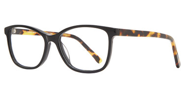 Eye Q Eyewear Eyeglasses KENSINGTON BLACK/TORTOISE/BLACK