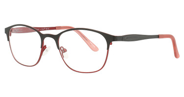 Casey's Cove Eyeglasses 168 BLACK/RED