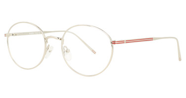 Scott & Zelda Eyeglasses 7453 SILVER/RED