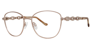 Sophia Loren Eyeglasses SL Beau Rivage 90 Tan/Gold/97