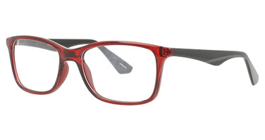Enhance Eyeglasses 4200 SHINY BURGUNDY/BLACK