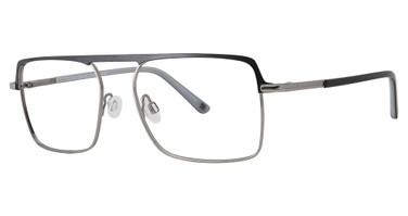 Randy Jackson Eyeglasses Randy Jackson 1105 Matte Blk/Gun/16