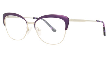 Scott & Zelda Eyeglasses 7440 SATIN PURPLE/SILVER