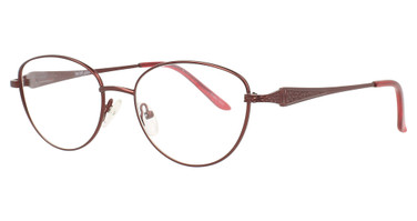PEACHTREE Eyeglasses PT101 BURGUNDY