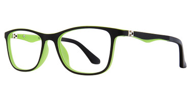 Zimco Eyeglasses Jake Black/Lime