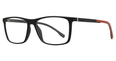Zimco Eyeglasses R 191 Matt Black/Red