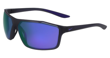 Nike Eyeglasses NIKE WINDSTORM M CW4672 MATTE GRIIDIRON/VIOLET MIRR/015