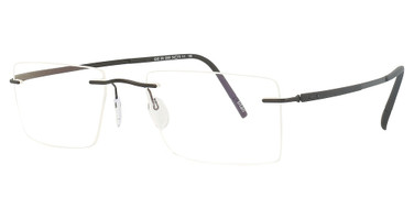 Silhouette Eyeglasses 5540 DR pure black/9040