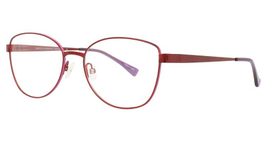 Easyclip Eyeglasses EC534 Satin Burgundy & Mauve/Satin Burgundy/30