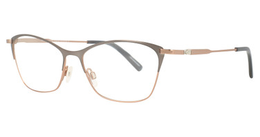 Easyclip Eyeglasses EC541 Matt Brown & Matt Grey/Matt Brown/15