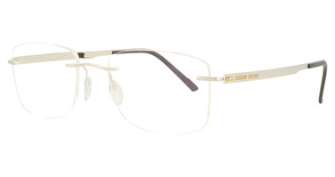 Silhouette Eyeglasses 5537 DC rhodium/gold/7000