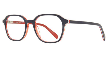 Global Optique Eyeglasses KP522 BLACK/RED