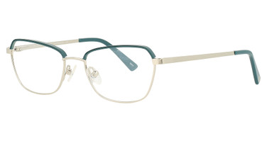 AV Studio Eyeglasses 606 Teal/SSilver