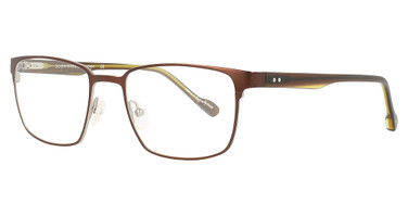 Scott Harris Eyeglasses Scott Harris 718 Chocolate/Yellow/3