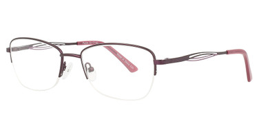 Continental Optical Imports Eyeglasses Fregossi 678 Purple/Rose